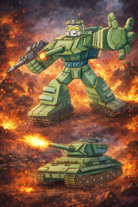 Confederate coupled with Long— Demolitions